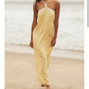 NWT linen maxi dress